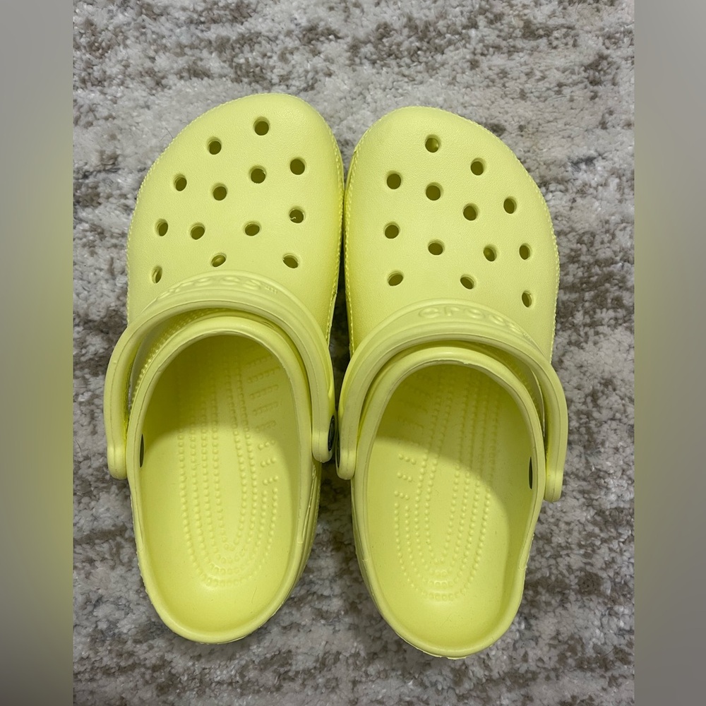Yellow Crocs